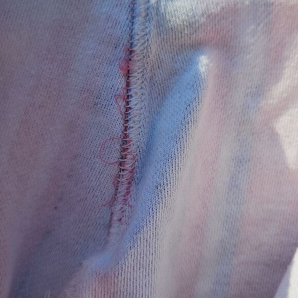 Vintage B.U.M. Equipment Striped Hoodie Pullover Sz M 90s Surf Style - Picture 5 of 6